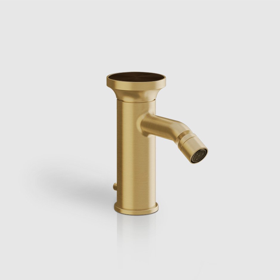 Gessi, Origini Miscelatore bidet Warm Bronze + Dark Bronze