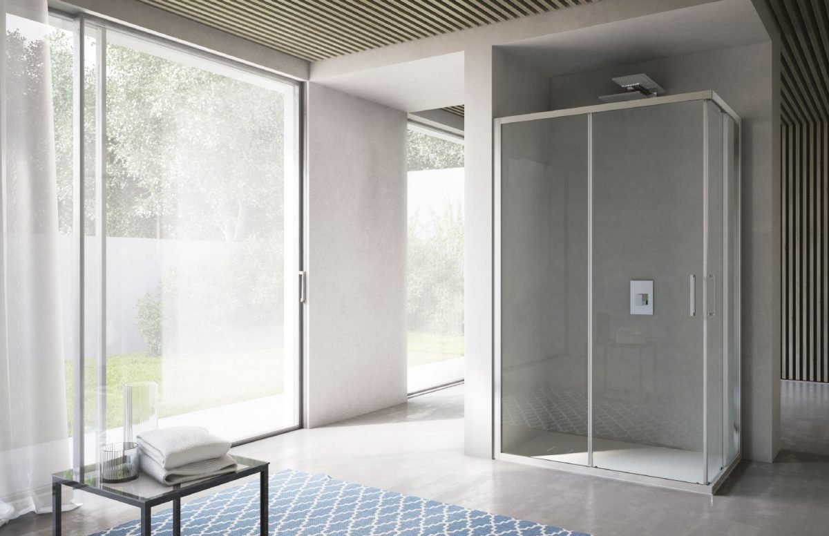 Disenia, Free Shower cubicle 80x80 cm
