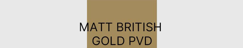 Fantini,  Icona Deco Soffione MATT BRITISH GOLD PVD