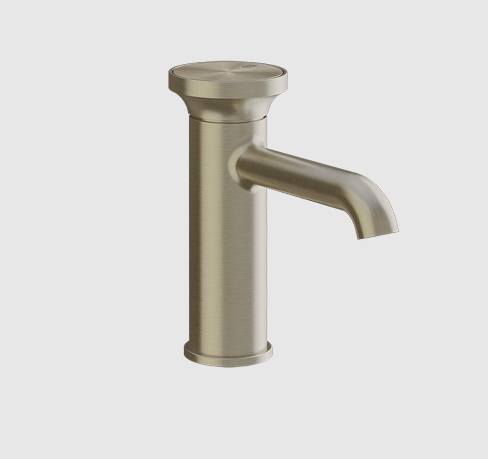 Gessi, Origini Washbasin mixer Dark Bronze + Matte Cipria