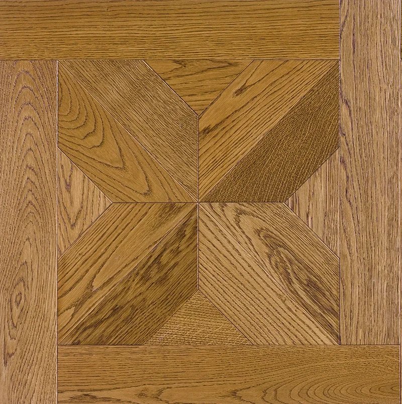 Woodco, Signature Quadrotte Rovere Cuoio Parquet