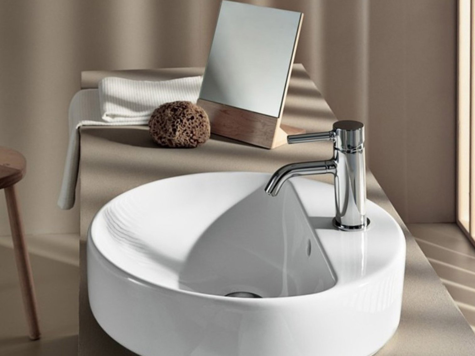 Geberit, VariForm Countertop basin diam.45 cm