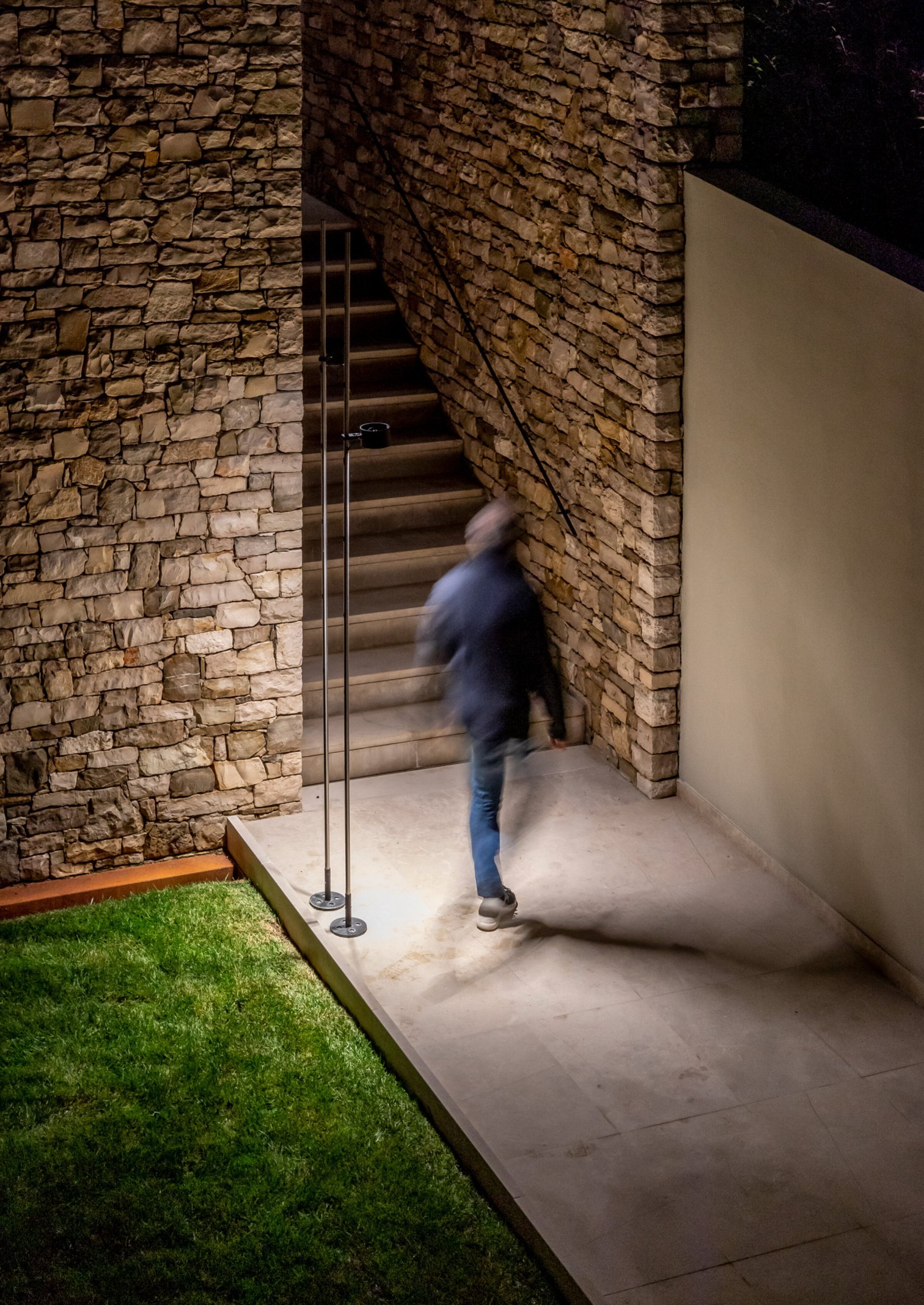 Davide Groppi, Bubka Outdoor floor luminaire