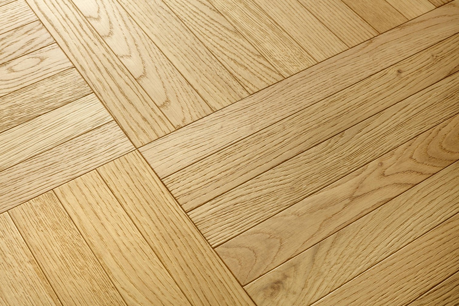 Woodco, Signature Arrow Natural Oak Parquet