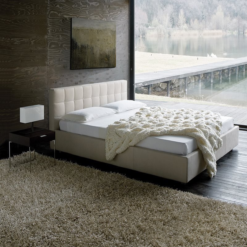 Zanotta, Box Bed for mattress 200x200 cm