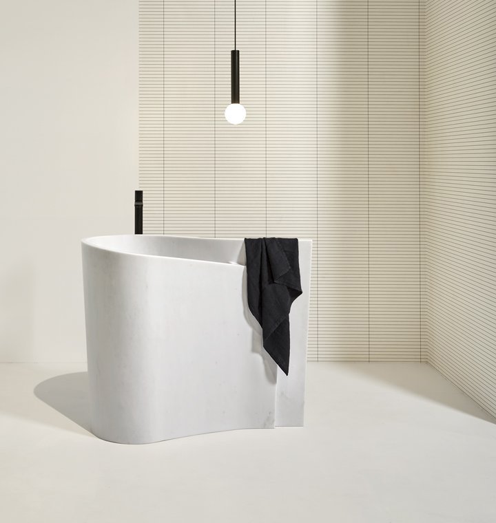 antoniolupi, Wave Washbasin 103x45 cm