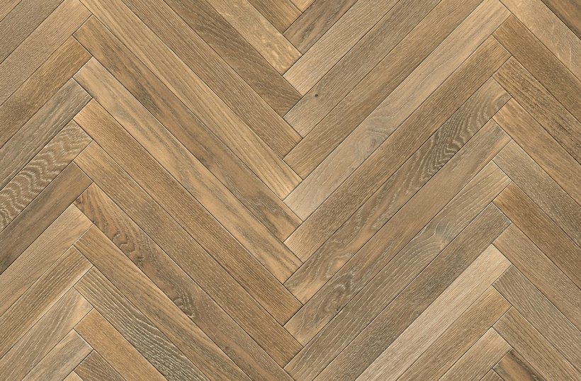 Woodco, Signature Arrow Ecru Oak Parquet