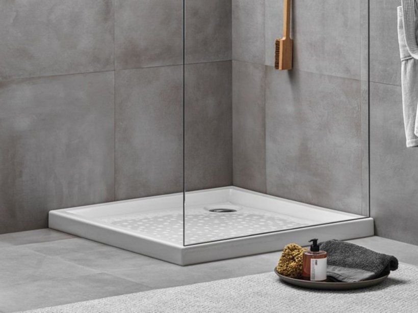 Geberit, Bastia Shower tray 100x80 cm | Bertani