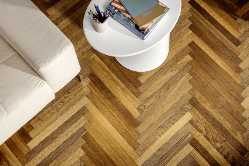 Woodco, Signature Arrow Bistro Oak Parquet