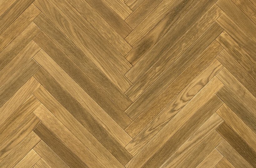 Woodco, Signature Arrow Antique Bronze Oak Parquet