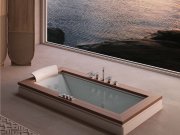 Jacuzzi, Aura Uno Wood Whirlpool massage tub 180x90 cm