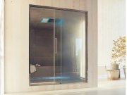 Effe, Spazioslide Porta doccia + Spazio vetrata per bagno turco