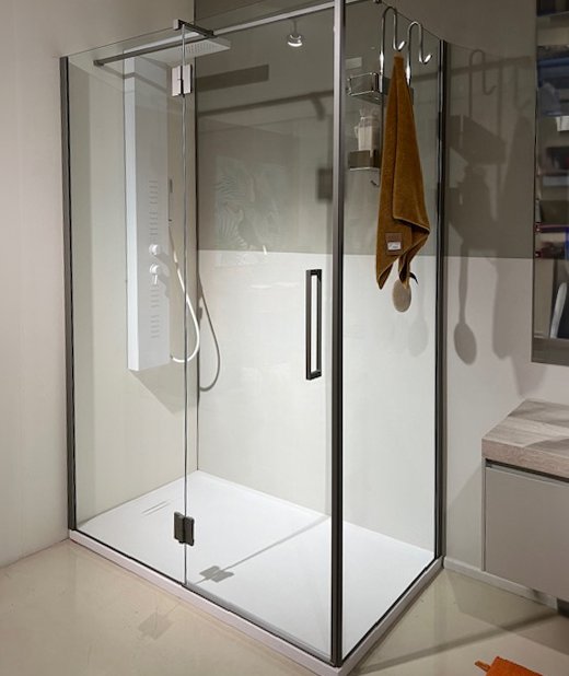 Disenia, Easy Shower cubicle 140x80 cm 
