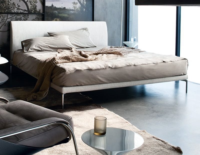 Zanotta, Talamo Bed for mattress 180x200 cm 