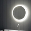 Agape, Solid Specchio con illuminazione diametro 60 cm